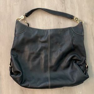 Dooney & Burke Black Purse, black, excelled condition